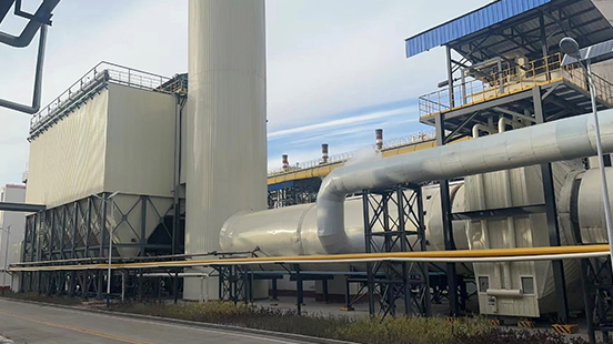 雷火电竞呼和浩特园区SNCR氨水脱硝+石灰石-石膏湿法脱硫项目