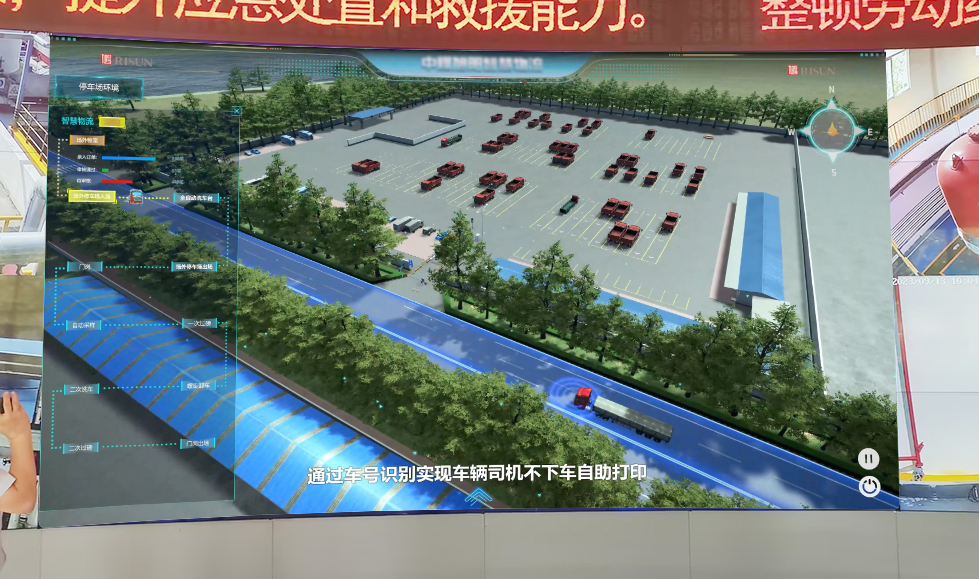 生产园区可视化调度